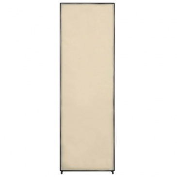 Szafa, kremowa, 87 x 49 x 159 cm, materiałowa