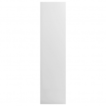 Szafa, wysoki połysk, biała, 100x50x200 cm, płyta wiórowa