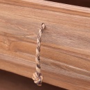 Szafka, 80x35x60 cm, lite drewno tekowe