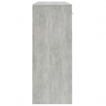 Szafka, betonowa szarość, 110 x 34 x 75 cm, płyta wiórowa