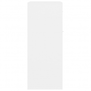 Szafka, biała, 60 x 30 x 75 cm, płyta wiórowa