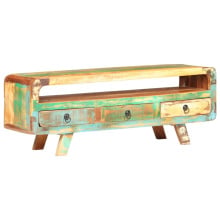 Szafka pod telewizor, 117x30x41 cm, lite drewno z odzysku Szafka pod telewizor, 117x30x41 cm, lite drewno z odzysku