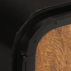 Szafka pod tv, 110x30x45 cm, lite drewno odzyskane