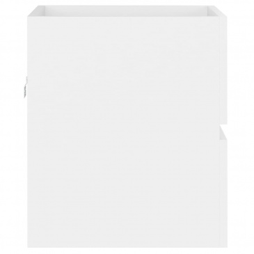 Szafka pod umywalkę, biała, 41x38,5x45 cm, płyta wiórowa