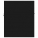 Szafka pod umywalkę, czarna, 90x38,5x46 cm, płyta wiórowa