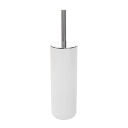 Szczotka toaletowa do wc biała zamknięta gładka - yoka