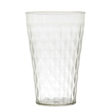 Szklanka mirage złoty brzeg plastikowa