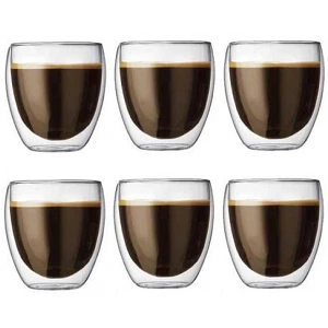 Szklanki termiczne 250ml 6szt. Bodum Pavina