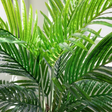 Sztuczna roślina w doniczce dekoracyjna palma areca 95 cm