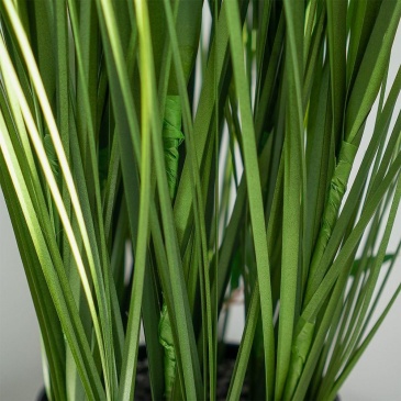 Sztuczna roślina w doniczce dekoracyjna / trawa kwitnąca pampasowa 103 cm
