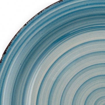 Talerz ceramiczny deserowy płytki niebieski FADED BLUE 19 cm