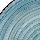 Talerz ceramiczny FADED BLUE obiadowy płytki na obiad 27 cm