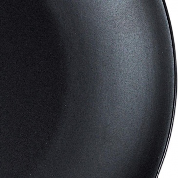 Talerz ceramiczny, SOHO czarny, obiadowy, płytki, na obiad, 26,5 cm