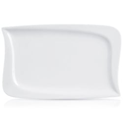 Talerz do serwowania porcelanowy mona 28x18 cm
