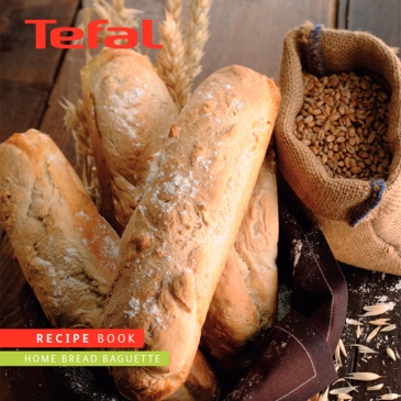 Tefal Wypiekacz do chleba 1600W Bread of the World recipe book