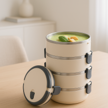 Termos obiadowy 2,4l Lamart beżowy Termos obiadowy 2,4l Lamart beżowy