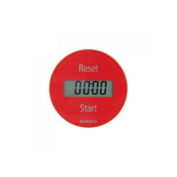 Timer 7,6x2,5cm Brabantia czerwony 