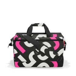 Torba allrounder l pocket signature bold pink Torba allrounder l pocket signature bold pink
