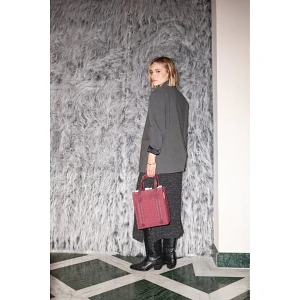 Torba BOTTLEBAG, twist maroon
