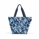 Torba shopper m, flora blue