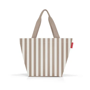 Torba SHOPPER M, summerstripes coffee