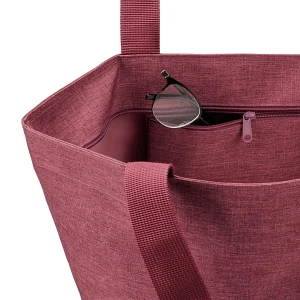 Torba SHOPPER M, twist maroon