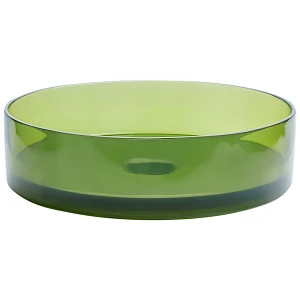 Umywalka nablatowa okrągła ⌀ 36 cm zielona tolosa Umywalka nablatowa okrągła ⌀ 36 cm zielona tolosa