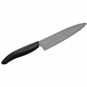 Nóż uniwersalny ceramiczny 11cm Kyocera szary/czarna rączka