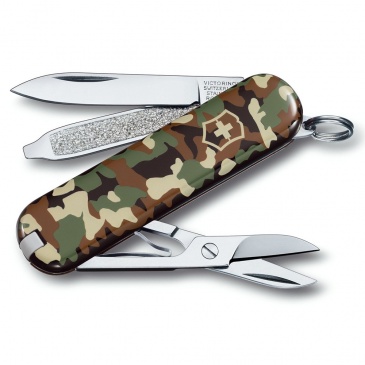 Scyzoryk 5,8cm Victorinox Classic zielono-brązowy