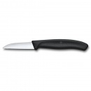 Victorinox - swiss classic - nóż do warzyw i owoców - gładkie ostrze - 6 cm - czarny