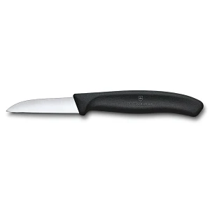 Victorinox - swiss classic - nóż do warzyw i owoców - gładkie ostrze - 6 cm - czarny Victorinox - swiss classic - nóż do warzyw i owoców - gładkie ostrze - 6 cm - czarny