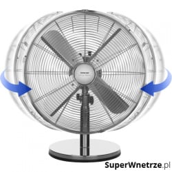 Wentylator stołowy 40cm Sencor srebrny
