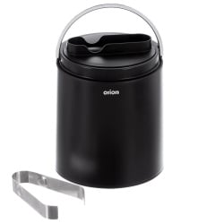 Wiaderko do lodu stalowe czarne BLACK 1,9 l