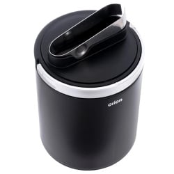 Wiaderko do lodu stalowe czarne BLACK 1,9 l