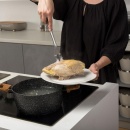 Widelec kuchenny ACER, stalowy, do mięsa, grilla, nakładania, obracania, 33 cm
