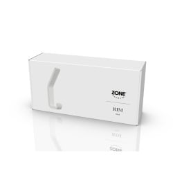 Wieszak ścienny podwójny 11,5 cm Rim White 14498 Wieszak ścienny podwójny 11,5 cm Rim White 14498