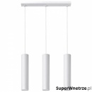 Lampa wisząca Sollux Lighting Lagos 3 biała