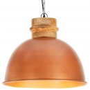 Wisząca lampa industrialna, kolor miedzi, okrągła, 50 cm, E27