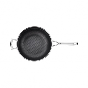 Wok 28cm WMF czarno-srebrny