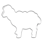 Wykrawacz cukierniczy stalowy, baran, owca, baranek, owieczka, foremka do ciastek, pierników