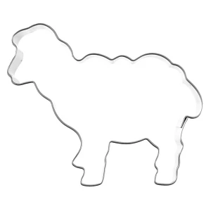 Wykrawacz cukierniczy stalowy, baran, owca, baranek, owieczka, foremka do ciastek, pierników Wykrawacz cukierniczy stalowy, baran, owca, baranek, owieczka, foremka do ciastek, pierników