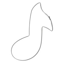 Wykrawacz cukierniczy stalowy foremka do ciastek pierników nuta nutka