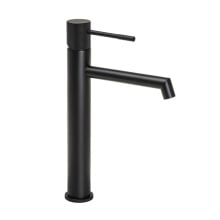 Wysoka bateria umywalkowa czarna kran łazienkowy stojący wysoka loft  - yoka