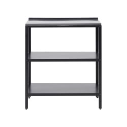 Wyspa kuchenna ogrodowa 80 x 50 x 92 czarna vilama