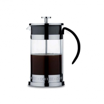 Zaparzacz do kawy 1l Cafe Ole French Press Nuvo srebrno/czarny