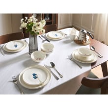 Zastawa stołowa 24-częściowa HYSSOP Porcelana Biały Zastawa stołowa 24-częściowa HYSSOP Porcelana Biały