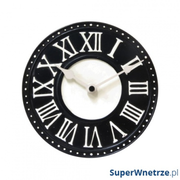 Zegar ścienny 16,5 cm NeXtime London Table czarnyZegar ścienny 16,5 cm NeXtime London Table czarny