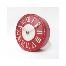Zegar ścienny 16,5 cm NeXtime London Table czerwony