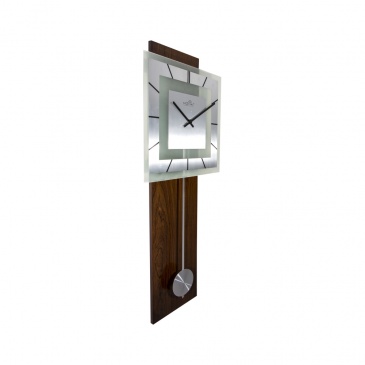 Zegar ścienny 70 cm Nextime Retro Pendulum Square RC