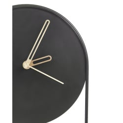 Zegar ścienny salvan 20 cm metal czarny